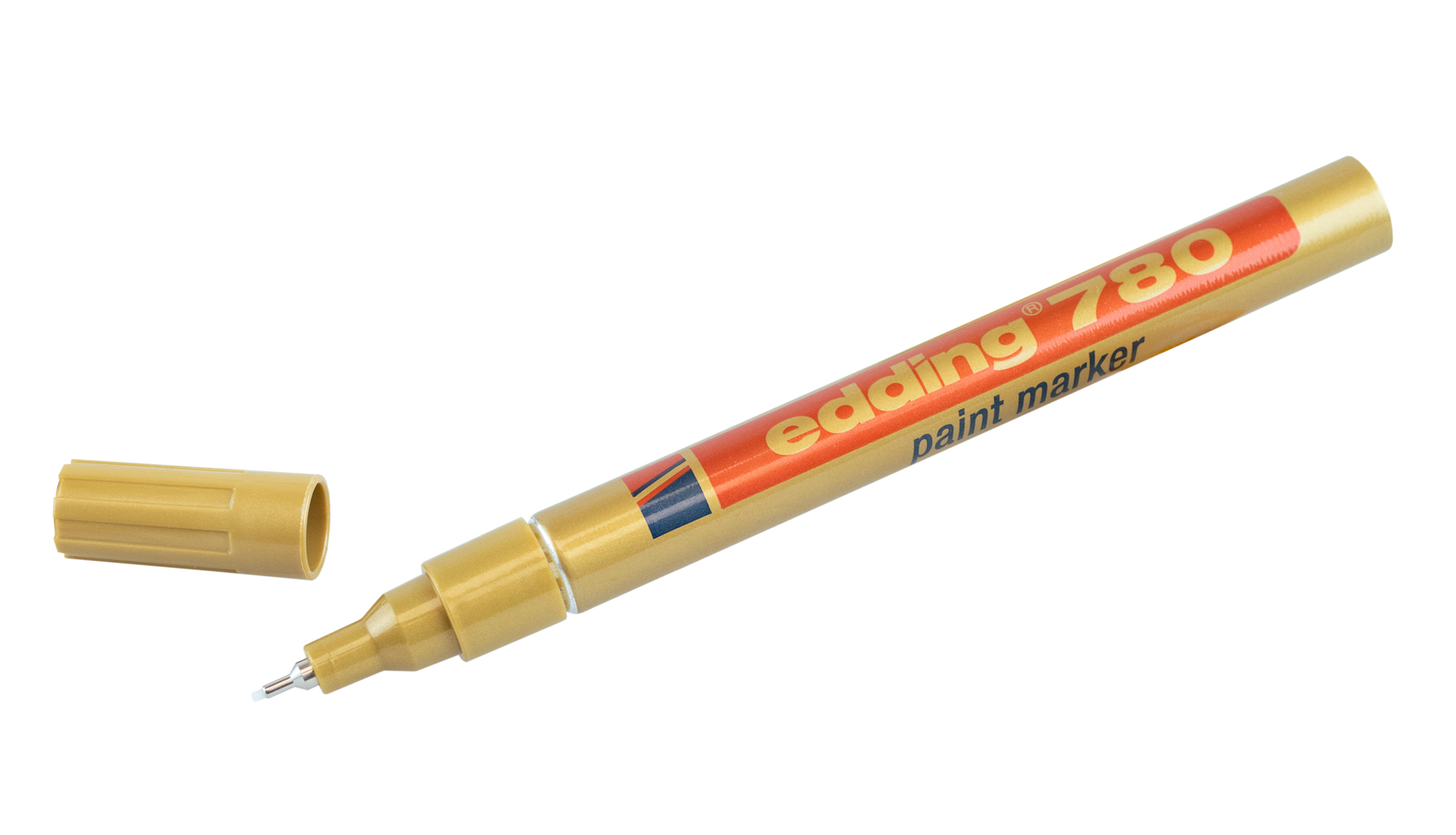 Wer es besonders edel mag, beschriftet das Erinnerungsbuch oder Fotoalbum mit dem goldenen Lackmarker.
