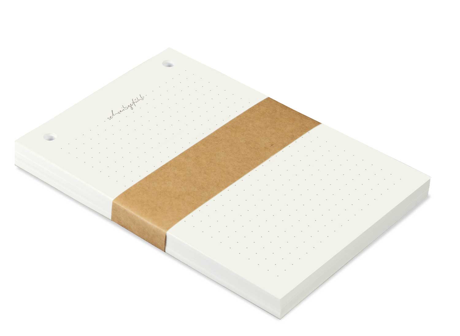 Nachfüllpack blöggchen / Notizzettel, gepunktet